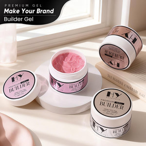 Gel de Extensión de Uñas Hanyi HEMA Free TPO Free de Textura Cremosa y Baja Temperatura, 9 Colores, Duración de <span class=keywords><strong>30</strong></span> Días, Gel Duro Personalizado OEM - Product Image 3