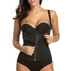 Langqin - Chaleco de sauna transpirable de neopreno tejido a crochet, ecológico, faja reductora de cintura para mujer, corsé de control de abdomen - Product Image 3