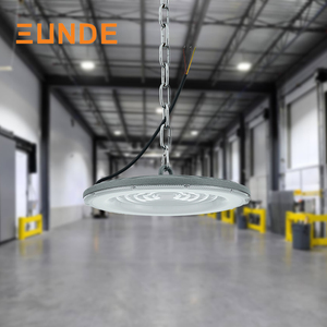 SUNDE IP65 Gris Aluminium 100 150 200 Watts UFO pour LED Haute Baie Lumière Nouvelle Innovation pour Entrepôt et Usine <span class=keywords><strong>Magasin</strong></span> Extérieur - Product Image 1