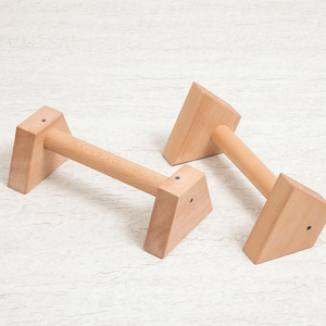 Su misura Fitness Push Up stand <span class=keywords><strong>bar</strong></span> Sport palestra attrezzature in legno casa Calisthenics in legno solido in legno Parallettes giocattoli per Kidults - Product Image 4