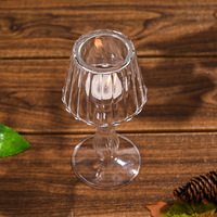 Bougeoirs d'isolation thermique de pot de bougie en forme de lampe de table d'approvisionnement d'usine pour la décoration de mariage