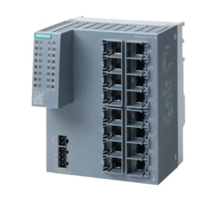 Controlador de programação plc 6GK5116-0BA00-2AC2 6GK5116 0BA00 2AC2 6GK51160BA002AC2 interruptor IE Siemens SCALANCE XC116 não gerenciado