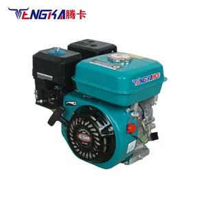 Mesin Bensin silinder tunggal berpendingin udara murah 5.5HP 4 tak umum 168f 188f Gx200