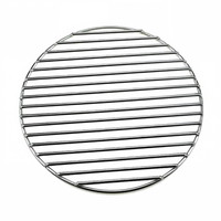 Grille de cuisson en acier galvanisé tissée pour barbecue, avec services de découpe, soudure et pliage pour grillades en extérieur
