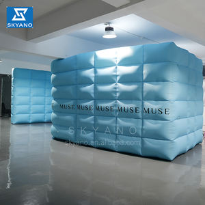 Clôture gonflable de maison d'exposition de tente pour annoncer l'exposition gonflable commerciale - Product Image 2