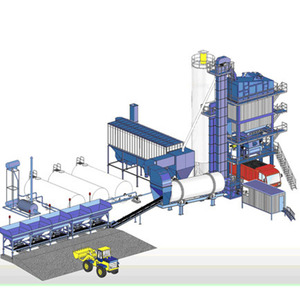 Ce Hot Sell LB700 Installation fixe de fabrication de bitume d'asphalte Station de mélange d'asphalte - Product Image 4