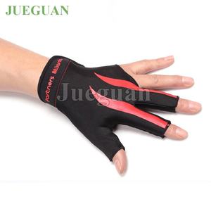 Guantes de billar de 3 dedos, guantes deportivos para taco de billar de mano izquierda, guantes de rendimiento, accesorios deportivos de billar carambola - Product Image 1