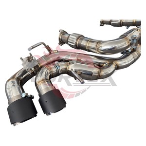 ท่อไอเสียสแตนเลสแบบวาล์ว Vortex Sport Sound สำหรับ Chevrolet Corvette C8 6.2L V8 ระบบ Catback - Product Image 4