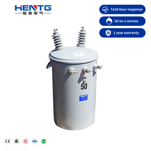 11kv 15KV 10KVA 15kVA 20kva 25kva 37.5kva 50kva 75kva 100kva một pha cực gắn biến áp giá MV & HV máy biến áp - Product Image 3