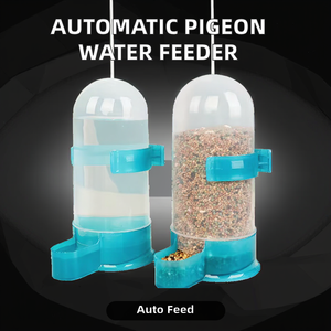 Автоматическая поилка для птиц, пластиковая бутылка-поилка для голубей, для клеток, заводская цена, из материала ПП - Product Image 2