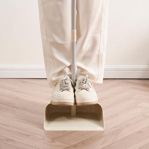 Ensemble balai et pelle pour la maison, poils en nylon, manche en plastique, outil de balayage des sols pour le nettoyage domestique - Product Image 4