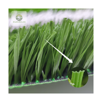 Fausse herbe 40mm 50mm pour terrain de jeux extérieur Grama Artificial Futbol Artificial Grass Sports Flooring