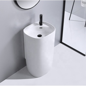 <span class=keywords><strong>Lavabo</strong></span> de salle de bains en céramique, une pièce, <span class=keywords><strong>sur</strong></span> pieds - Product Image 4