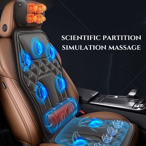 Kursi mobil Shiatsu elektrik 4d mewah 2024, rol kasur pijat nyeri punggung bawah mewah seluruh tubuh - Product Image 4