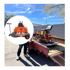 مجرفة قوية أرضية خرسانية تستخدم على نطاق واسع ركوب الخرسانة ذات القدرة المزدوجة على الطاقة ، - Product Image 5