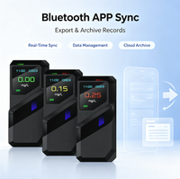 Airsense S1, Detector de Alcohol Portátil para Automóvil, Alta Precisión, Analizador de Alcohol Profesional, Reemplazable, OEM/ODM de Fábrica