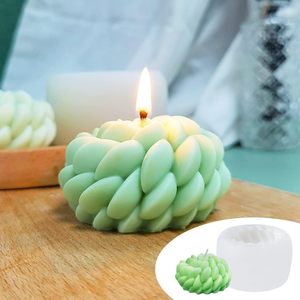 Moule à bougie en forme de fleur de Saint Anne pour bougie <span class=keywords><strong>parfumée</strong></span> faite à la main, plâtre d'aromathérapie, savon, argile, coulée de résine, - Product Image 6