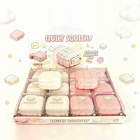 Squeezeur de chou de dessin animé, Squishy style blocs de construction, Jouet anti-stress réaliste en forme de légume, Cadeau surprise fantaisie pour enfants