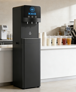 Distributeur d'eau autonome OEM chaud/froid avec filtration UF et purificateur à filtre alcalin pour usage domestique, bureau et hôtel, 3 robinets d'eau - Product Image 2