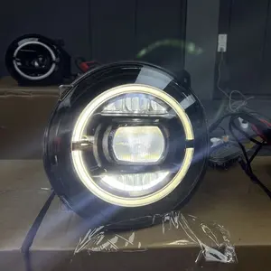 Hochwertige Autolichter für Mercedes Benz W463 Scheinwerfer Projektor-Objektiv 2019-2024 G-Klasse geometrischer Mehrlicht-Scheinwerfer