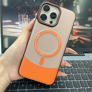 Street Ins Orange các loại màu sắc trường hợp chống sốc cho <span class=keywords><strong>iPhone</strong></span> 13/14/15/16 Puls Promax PC sang trọng không dây sạc điện thoại di động bao gồm - Product Image 3