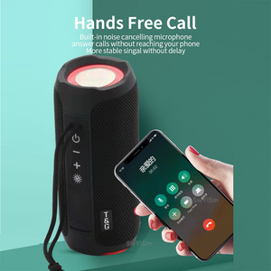 Tg227 Di Động <span class=keywords><strong>Bluetooth</strong></span> Loa Không Dây Bass Loa Siêu Trầm Ngoài Trời Không Thấm Nước Cột Boombox Stereo Loa Âm Nhạc Trung Tâm FM TF - Product Image 3