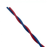 Cable de Par Trenzado RVS con Aislamiento de PVC y Alambre de Cobre para Sistemas de Alarma contra Incendios y Control de Bajo Voltaje