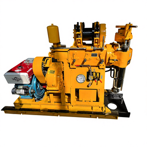 Foreuse à carottage portable CITC 200m, fonctionnant au diesel léger, avec pompe à moteur pour l'utilisation de puits d'eau, fonctionnalités automatiques, garantie de 5 ans - Product Image 1