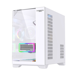 Lovingcool โลโก้ที่กำหนดเองสำหรับเล่นเกมพีซีอาร์จีบีคูลเลอร์เคสกลางทาวเวอร์ ATX Micro ATX ITX เคสคอมพิวเตอร์ตั้งโต๊ะ - Product Image 4