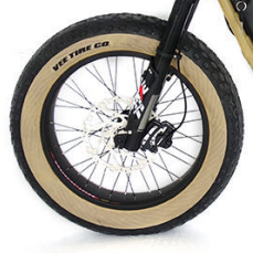 Vee-neumáticos plegables para bicicleta, llantas plegables de 20x4,0 - Product Image 4