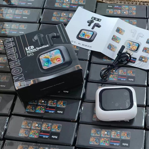 เทรนด์ใหม่เคสชาร์จหน้าจอสัมผัส M6 LX10หูฟังไร้สายหูฟัง ENC พร้อมหูฟัง M6 5.3 In-Ear TWS - Product Image 3