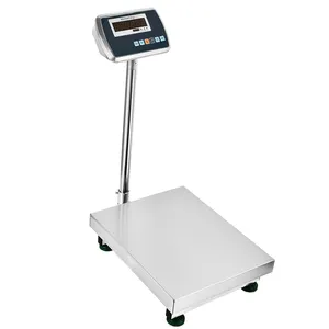 calibration of tcs electronic platform scale balance 150kg 300kg with CE certification