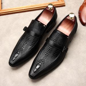 Zapatos Casuales de Alta Calidad 2026, Nuevos, de Piel Vacuna, Tendencia Europea, Botas Cortas de Moda para Hombre, para Negocios y Trabajo, con Cordones, Antideslizantes - Product Image 4