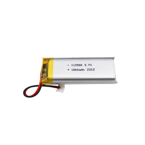 Batterie Lipo personnalisée 112560 3.7V 1800mAh 6.66Wh, batterie lithium-ion polymère rechargeable - Product Image 2