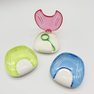 Dental braces case, retainer storage box, orthodontic denture case, colored seashell case, <b>ABS</b> material source factory - Product Image 1