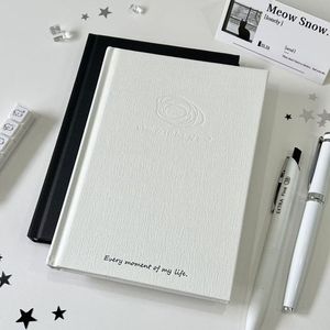 Cuaderno de tapa dura con péptidos Xi, diseño sencillo, 50-100 páginas, diario para estudiantes para la temporada de regreso a clases - Product Image 1