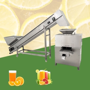 Spremiagrumi Industriale Automatico a Doppio Rullo ad Alta Capacità in Acciaio Inossidabile per Limoni e Agrumi - Product Image 1