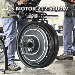 QS <strong>MOTOR</strong> 212 10-Inch 5000W In-Wheel Hub <strong>Motor</strong> 60H V4 Type Electric Scooter Motorcycle 72V Brushless IP65 Electric Bicycle - Product Image 2