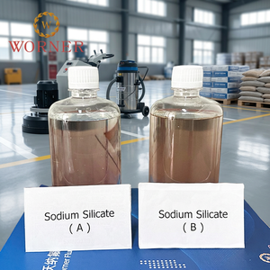 Silicate de sodium liquide faiblement alcalin CAS1344-09-8 Na₂SiO₃ pour la densification des surfaces en béton des parkings - Product Image 1
