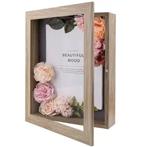 11x14 Shadow Box Frame Display Case, 2-inch Depth, Great for Collages, Collections, Mementos