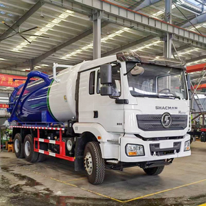 Camión de Succión de Aguas Residuales Shacman F3000 con Transmisión Manual, Tanque Séptico de 20000 Litros, para Limpieza de Alcantarillado - Product Image 3
