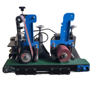 Petite machine de polissage et de rectification automatique en acier inoxydable pour surfaces planes, petite machine de polissage planaire