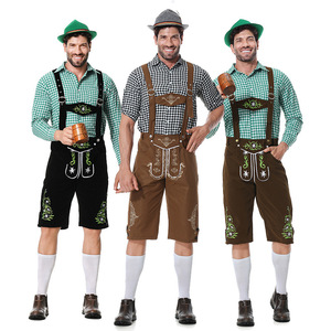 Uniforme Hansel <span class=keywords><strong>Oktoberfest</strong></span> allemand bavarois hommes bière vêtements Anime Cosplay Cosplay Costumes - Product Image 2
