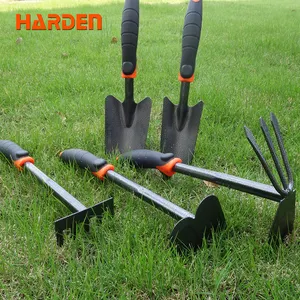 Harden — Kit d'outils professionnels de jardinage, 5 pièces, poignée antidérapante, en acier au carbone, Mini outils de jardinage à main en vente