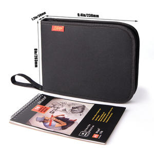 Ensemble de croquis de 37 pièces avec carnet de croquis et gomme en plastique, ensemble de crayons à dessin - Product Image 1