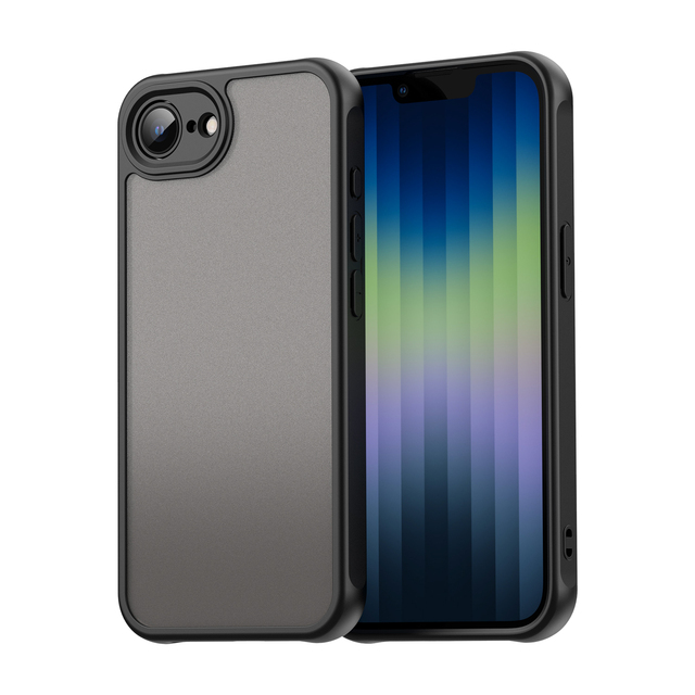 2024 New Luxury TPU+PC Cell Phone case Shockproof for iphone SE4 16E Matte Mobile Phone Cover Hot Selling