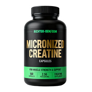 Suplemen Kapsul <span class=keywords><strong>Creatine</strong></span> Monohydrate Mikronisasi Label Pribadi OEM, Ramah Keto - Product Image 5