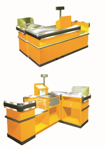 Mostrador Moderno y Sencillo en la Recepción de un Gran Supermercado/Pequeño Supermercado de Conveniencia - Product Image 3