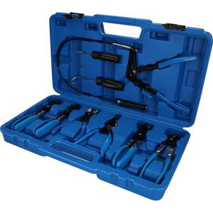 BRILLIANT TOOLS - BT521000 <b>Hose</b> <b>clamp</b> plier set (9 pcs.) - EAN 4042146778906 ENGINE AND TIMING SET - Product Image 1