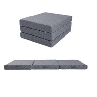 Matelas pliable multifonctionnel populaire 2026 en mousse à mémoire de forme avec housse imperméable et respirante